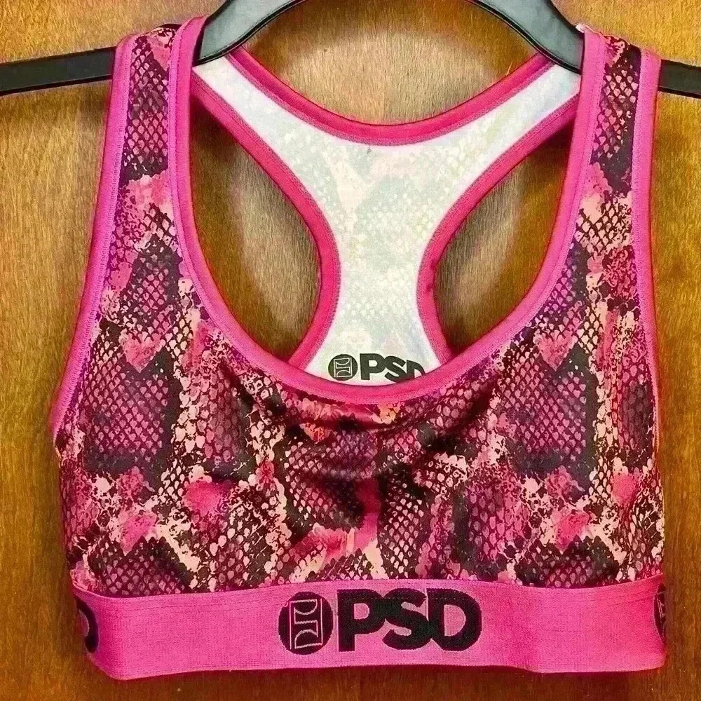 PSD Women's Viper Sports Bra Pink Size Small